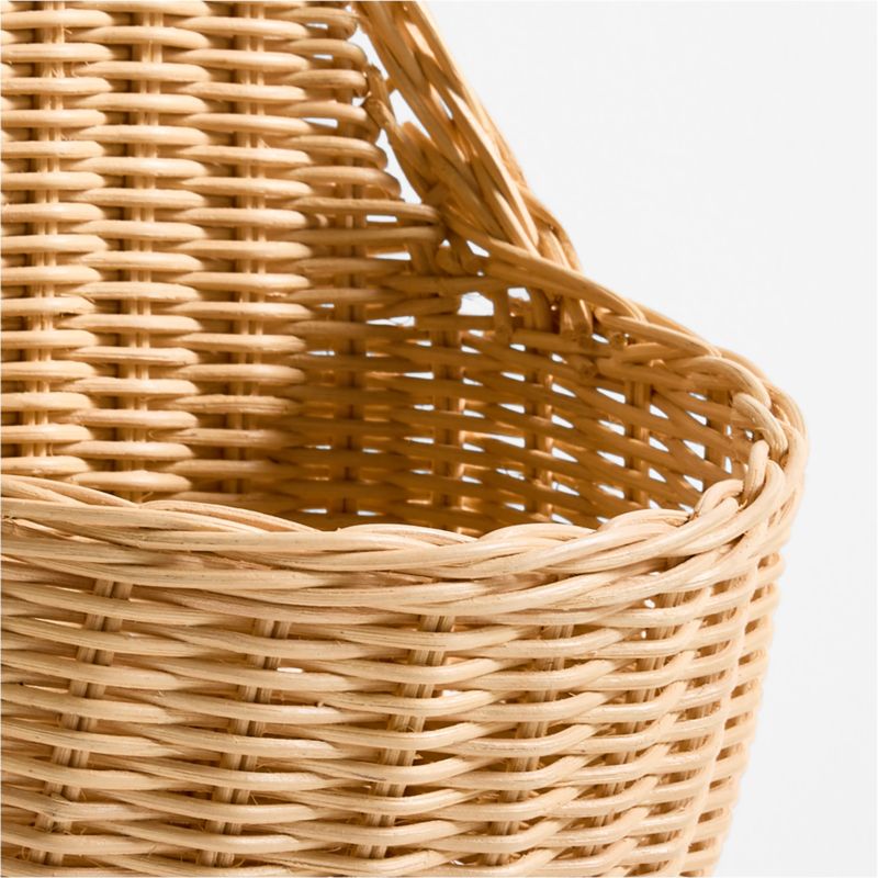 Wicker Bunny Kids Wall Basket - image 3 of 4