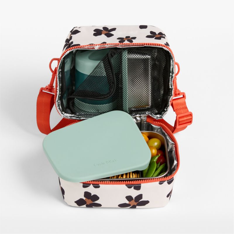 Wild Blooms Dual Compartment Soft Insulated Kids Lunch Box - image 4 of 7