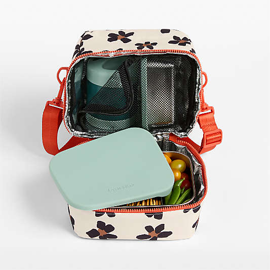 Wild Blooms Dual Compartment Soft Insulated Kids Lunch Box