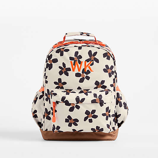 Wild Blooms Medium Kids Backpack with Side Pockets