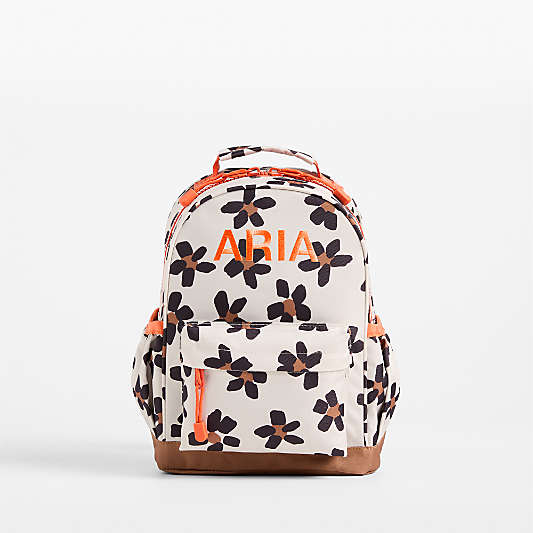 Wild Blooms Small Kids Backpack with Side Pockets