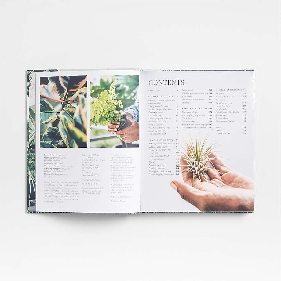 "Wild Creations" Plant Styling & Plant Care Book by Hilton Carter