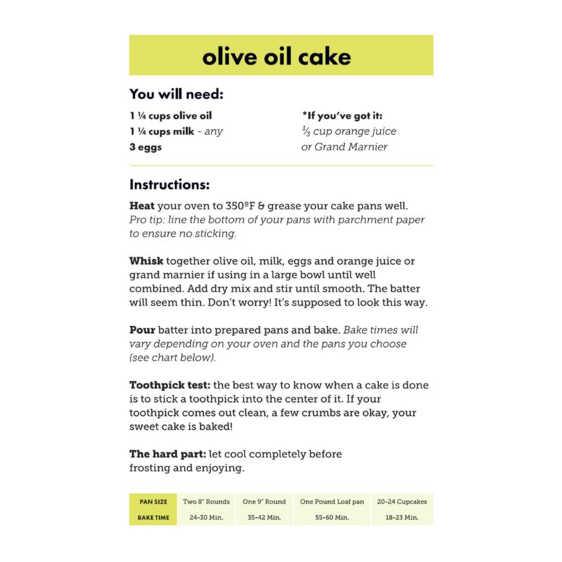 Wild Rye Baking Co. Olive Oil Cake Mix - image 6 of 7