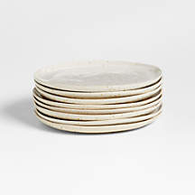 Wilder Salad Plates, Set of 8 + Reviews | Crate & Barrel