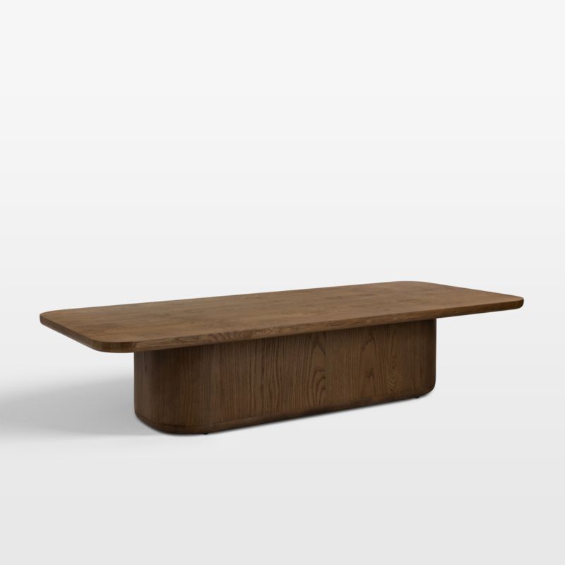 Wilfred Burl Wood 63" Rectangular Coffee Table - image 3 of 8