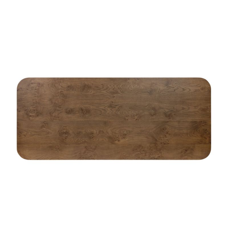 Wilfred Burl Wood 63" Rectangular Coffee Table - image 5 of 8