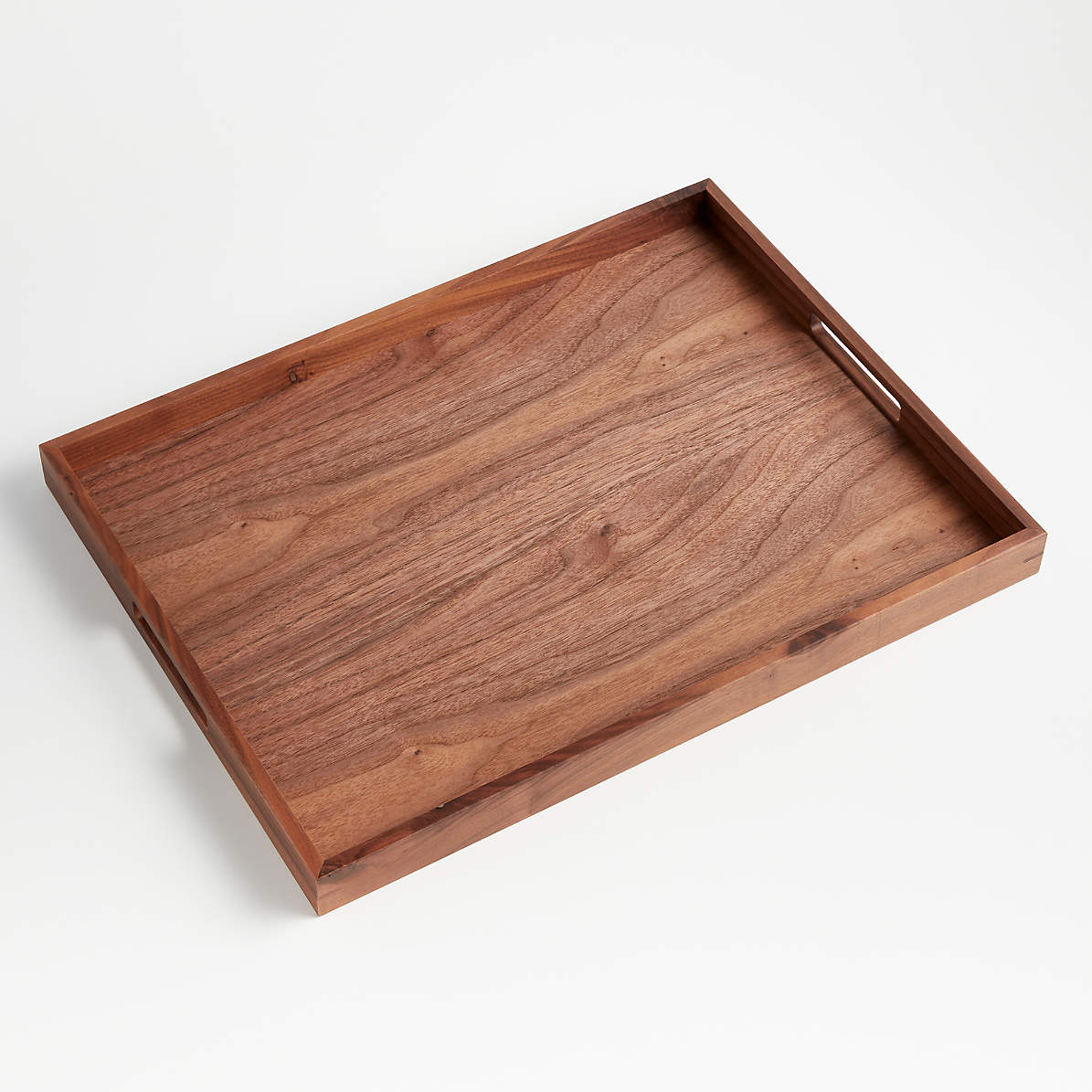 Large Wood Serving Tray With Handles, Ottoman Tray -  Canada