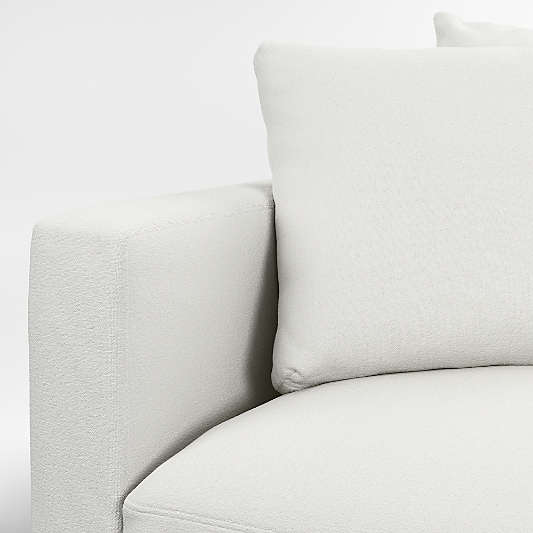 Willow II 3-Piece L-Shaped Slipcovered Sectional Sofa