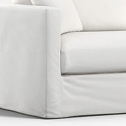 Replacement Slipcover for Willlow II 84" Slipcovered Bench Sofa