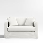 Willow II Slipcovered Bench Twin Sleeper