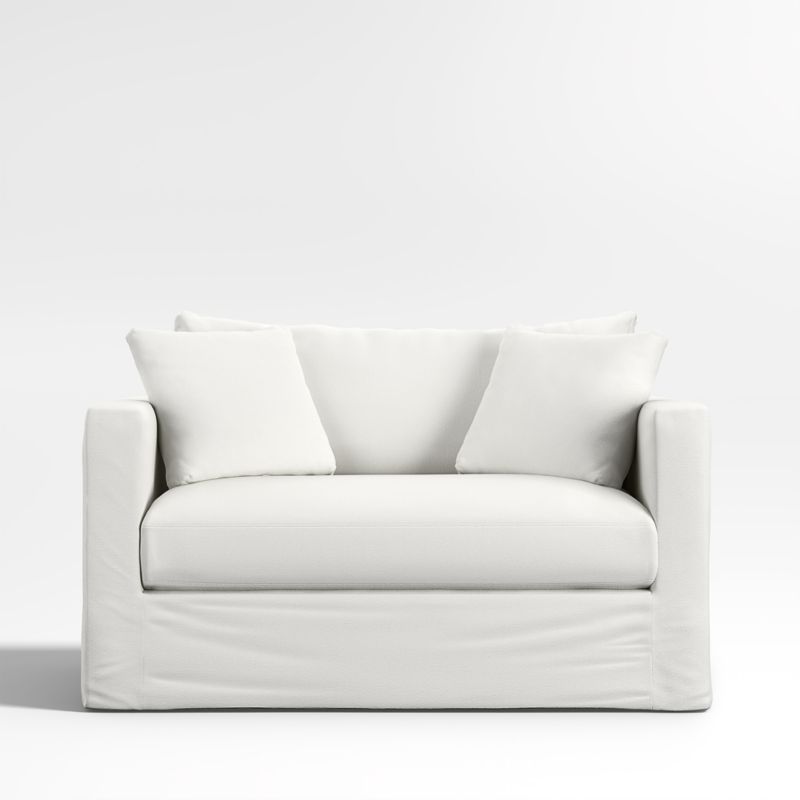 Willow II Slipcovered Bench Twin Sleeper