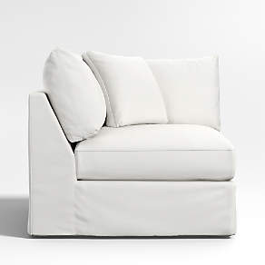 Corner chair hot sale and a half