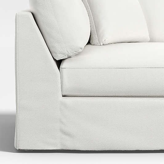 Replacement Slipcover for Willow II Corner Chair Slipcovered Sectional Piece