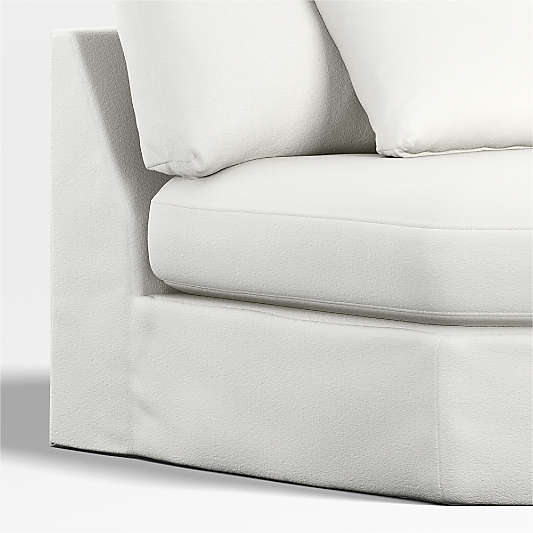 Replacement Slipcover for Willlow II Wedge Chair Slipcovered Sectional Piece