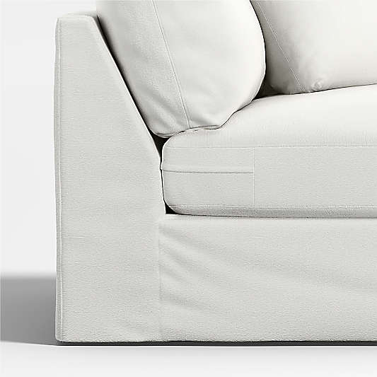 Replacement Slipcover for Willow II Right-Arm Chaise Lounge Slipcovered Sectional Piece