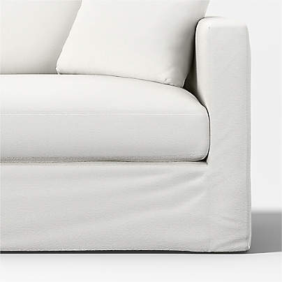 Replacement Slipcover for Willlow II Right-Arm Sofa Slipcovered Sectional Piece