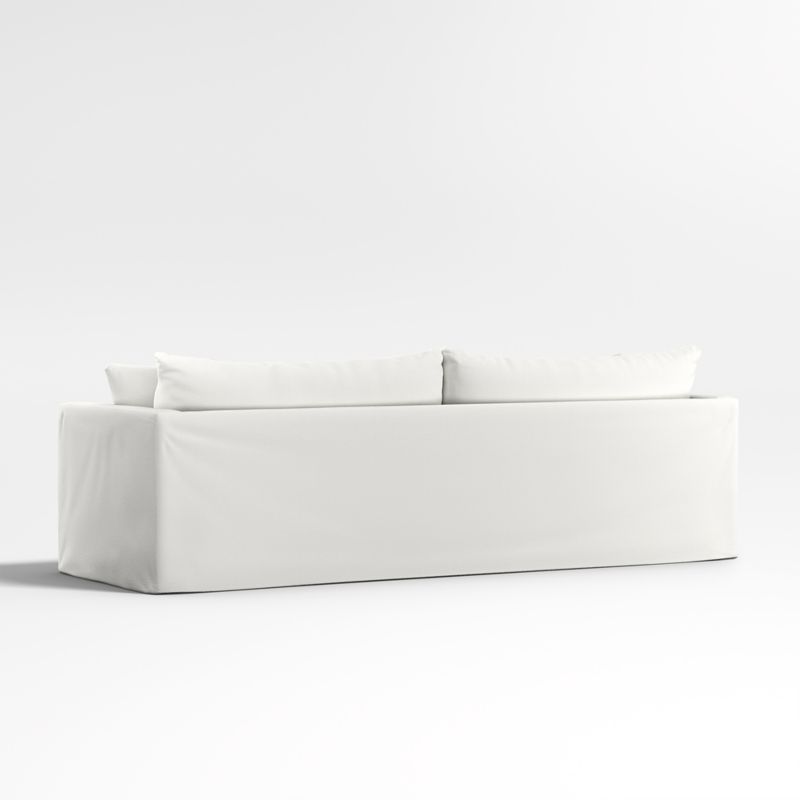 Willow II 103" Slipcovered Bench Grande Sofa - image 3 of 6