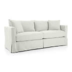 View Willow Modern Slipcovered Sofa - image 12 of 13