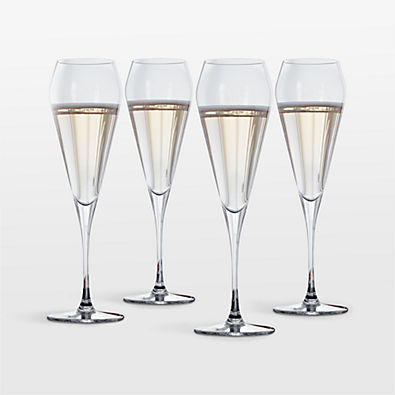 View Spiegelau Willsberger 9-Oz. Champagne Glasses, Set of 4 details