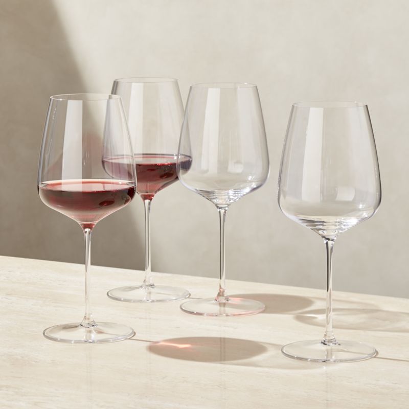 Crate & Barrel | Willsberger 23-Oz. Bordeaux Wine Glasses (Set of 4)