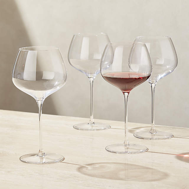 Spiegelau Willsberger Burgundy Wine Glasses Set of 4 - European-Made  Crystal, Classic Stemmed, Dishwasher Safe, Professional Quality Red Wine  Glass