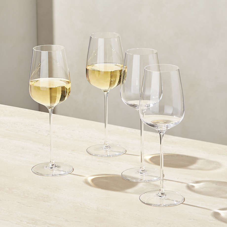 Willsberger 13-Oz. White Wine Glasses, Set of 4 + Reviews | Crate & Barrel