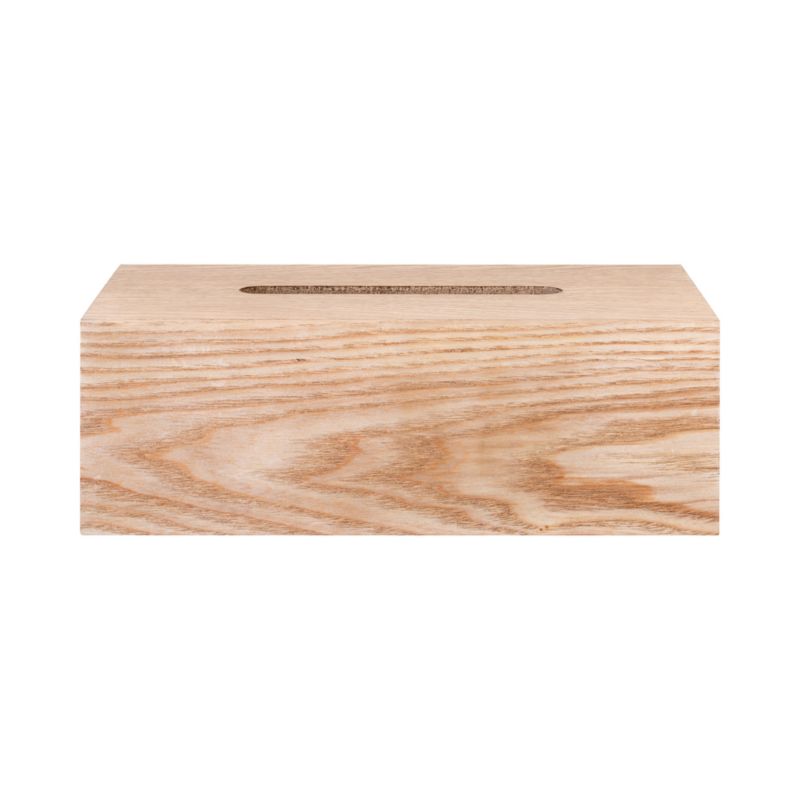 Blomus Wilo Wood Rectangular Tissue Box Cover - image 1 of 2