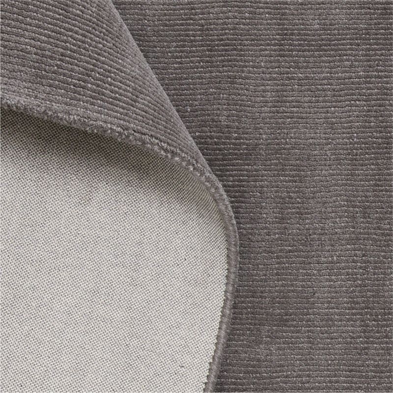 Windsor Wool Handwoven Charcoal Grey Area Rug 9'x12' - image 1 of 3