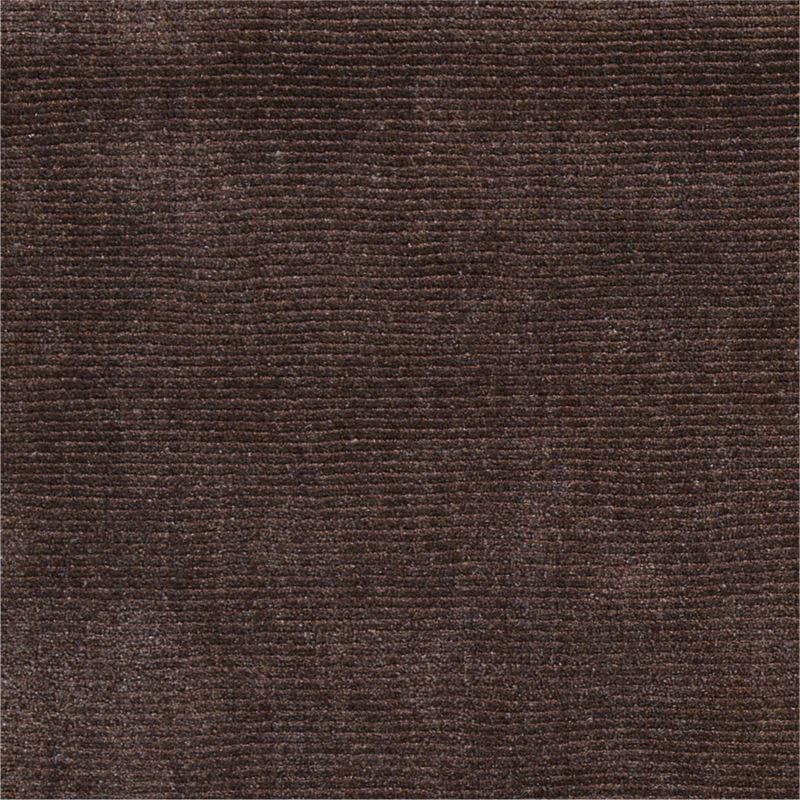Windsor Wool Handwoven Deep Brown Area Rug 6'x9' - image 2 of 4