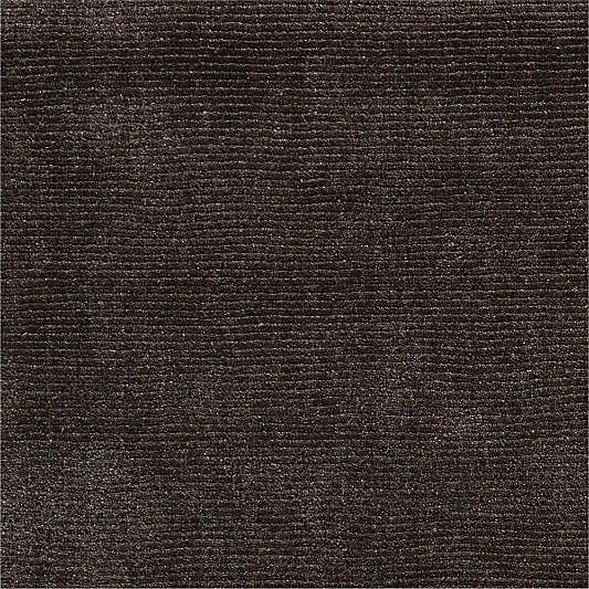Windsor Wool Handwoven Deep Brown Area Rug