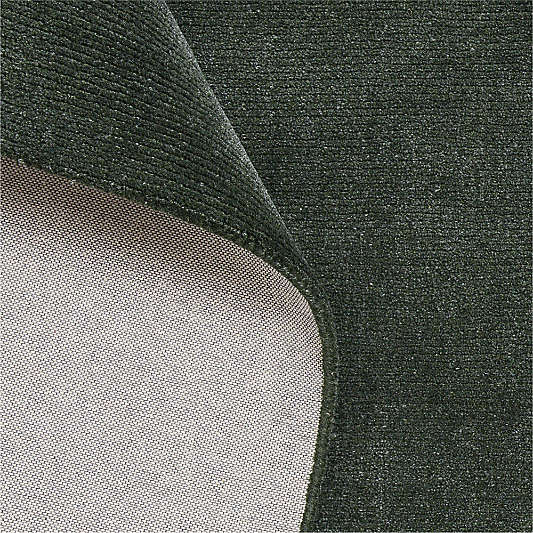 Windsor Wool Handwoven Green Rug Swatch 12"x18"