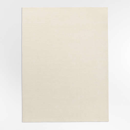 Windsor Wool Handwoven Ivory Rug