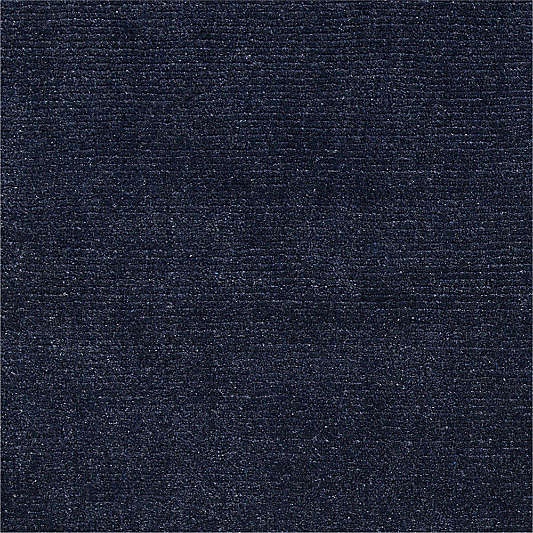 Windsor Wool Handwoven Navy Rug Swatch 12"x18"