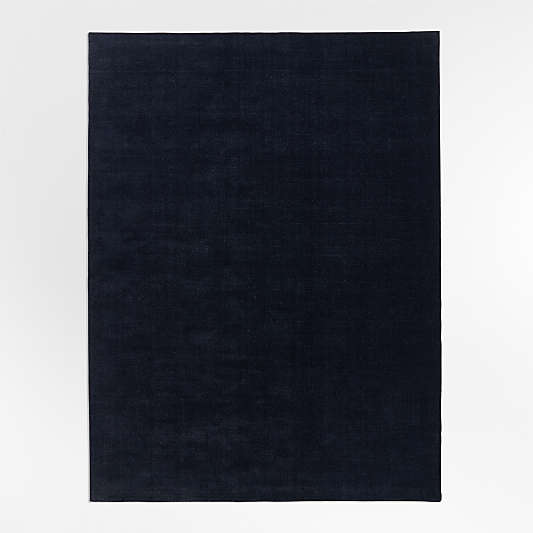 Windsor Wool Handwoven Navy Area Rug 14'x20'