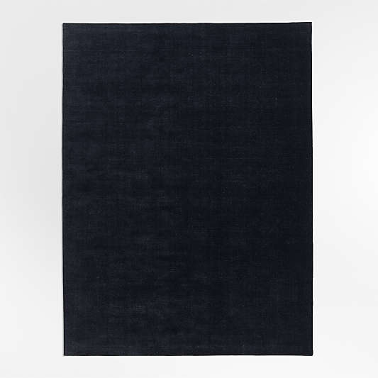 Windsor Wool Handwoven Navy Area Rug