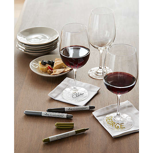 Wine Glass Markers, Set of 3