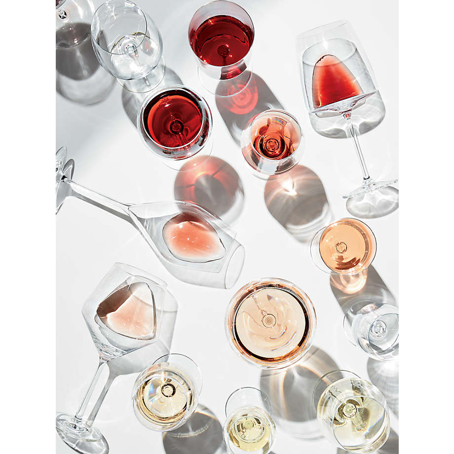 Rosé Wine Glass Dimensions & Drawings