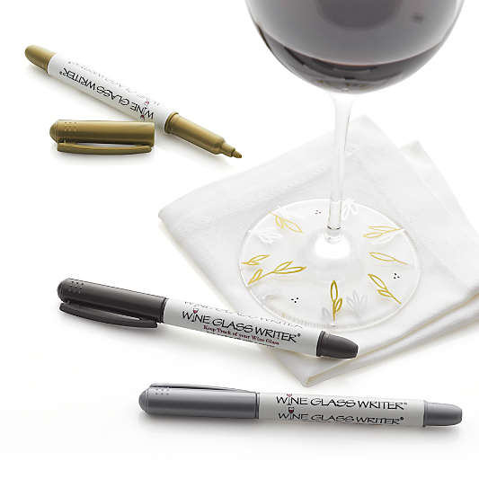 Wine Glass Markers, Set of 3