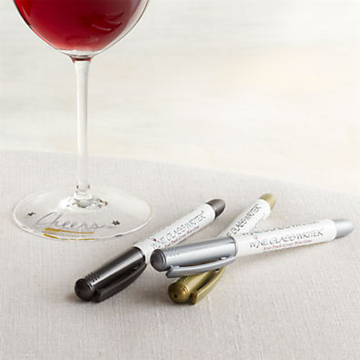 View Wine Glass Markers, Set of 3 details