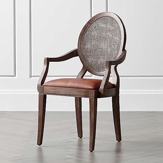 Winnetka Light Mahogany Dining Arm Chair