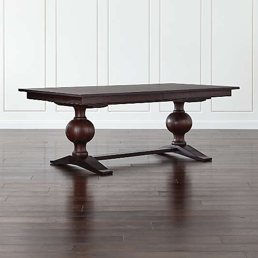 Winnetka Dark Mahogany Rectangular Extendable Dining Table