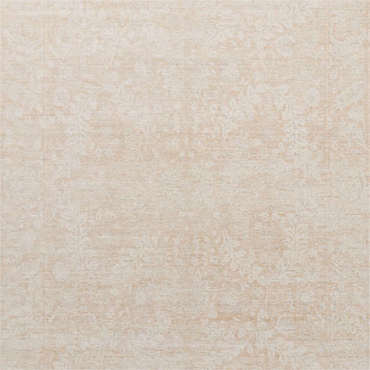 Winson Wool Blend Traditional Handwoven Beige Rug