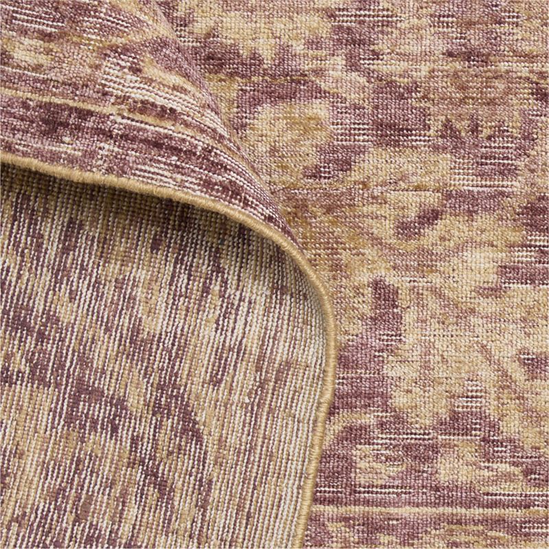 Winson Wool Blend Traditional Handwoven Burgundy Area Rug 6'x9' - image 1 of 4