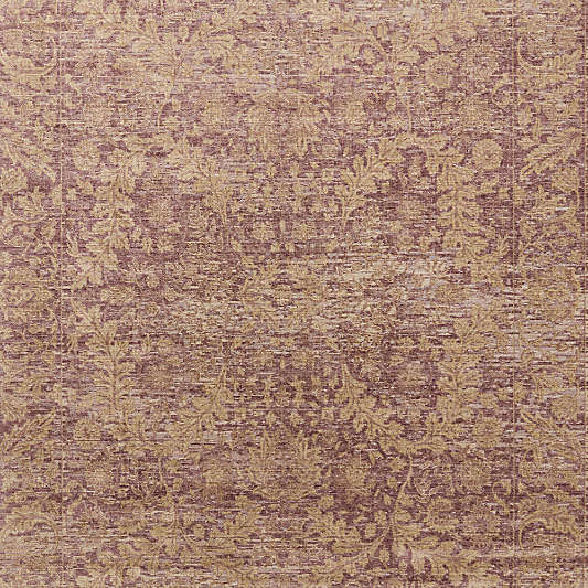 Winson Wool Blend Traditional Handwoven Burgundy Rug
