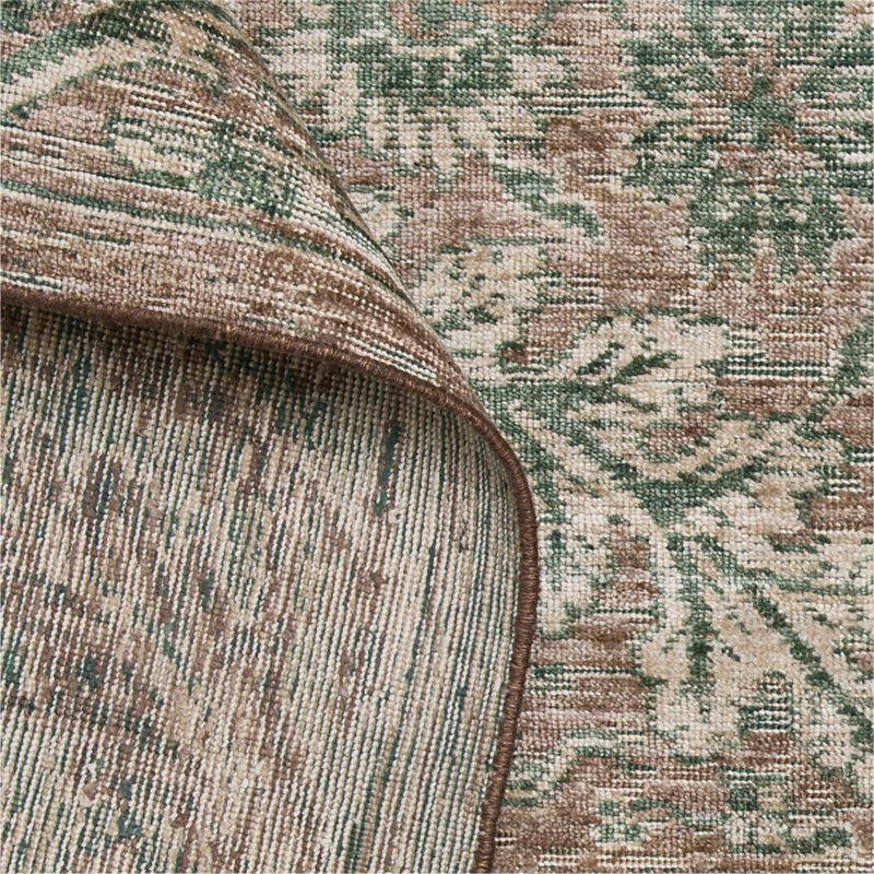 Winson Wool Blend Traditional Handwoven Earth Brown Area Rug 9'x12' - image 1 of 4