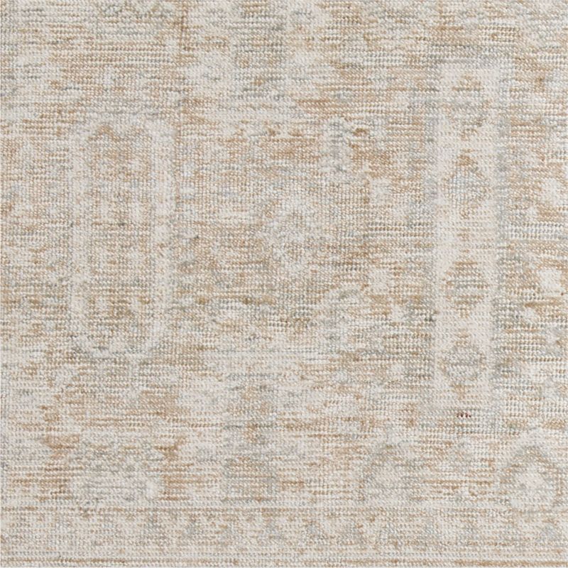 Winstone Wool Blend Traditional Handwoven Ivory Area Rug 6'x9' - image 2 of 4