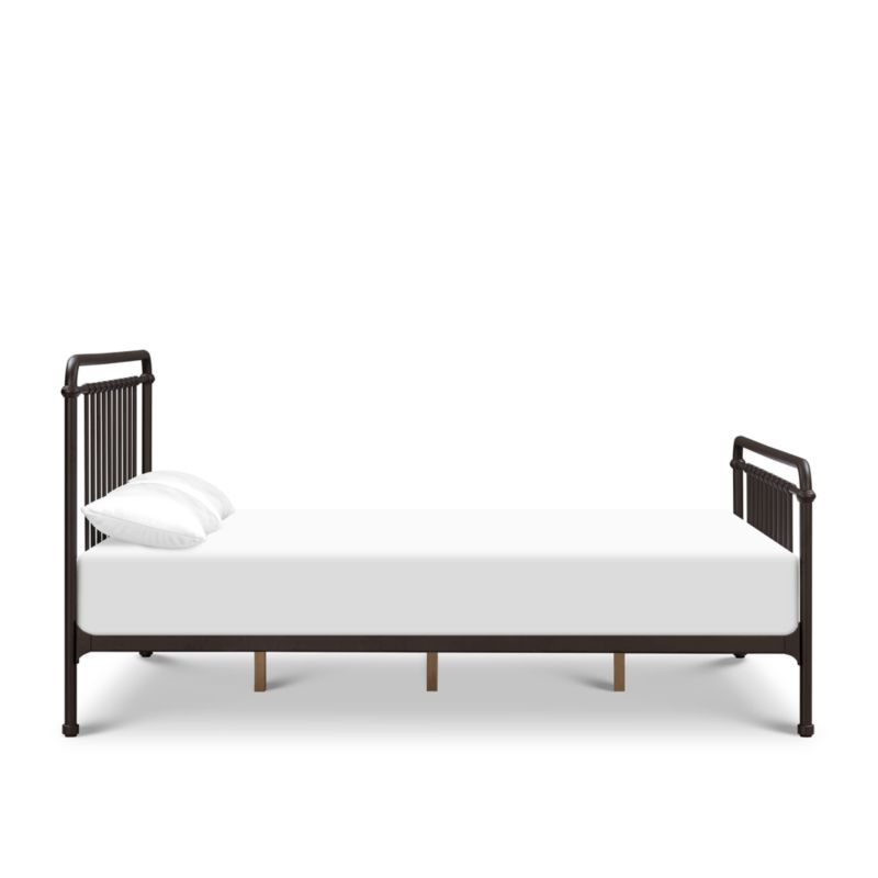 Namesake Winston Vintage Black Iron Full Kids Bed - image 3 of 8