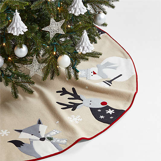 Christmas Tree Skirts & Xmas Tree Collars Crate & Barrel Canada