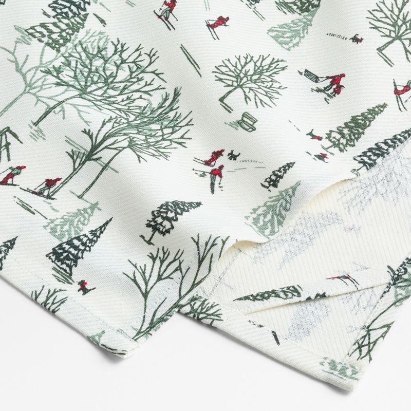 Winter Joy Organic Cotton Kitchen Towel - image 1 of 4