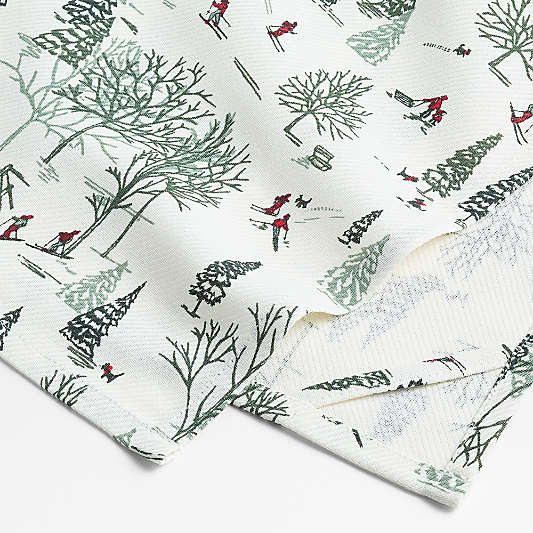 Winter Joy Organic Cotton Kitchen Towel